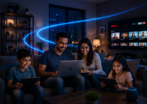 Primeras instalaciones del servicio de internet